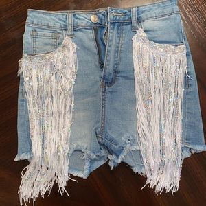 SHEIN brand fashion shorts. Size S.